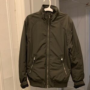 H&M Dark Green Windbreaker Jacket